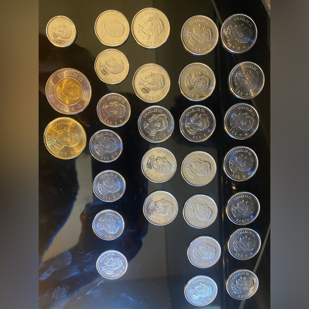VGC Prince Charles all coin denomination 29 coin total pieces!!!